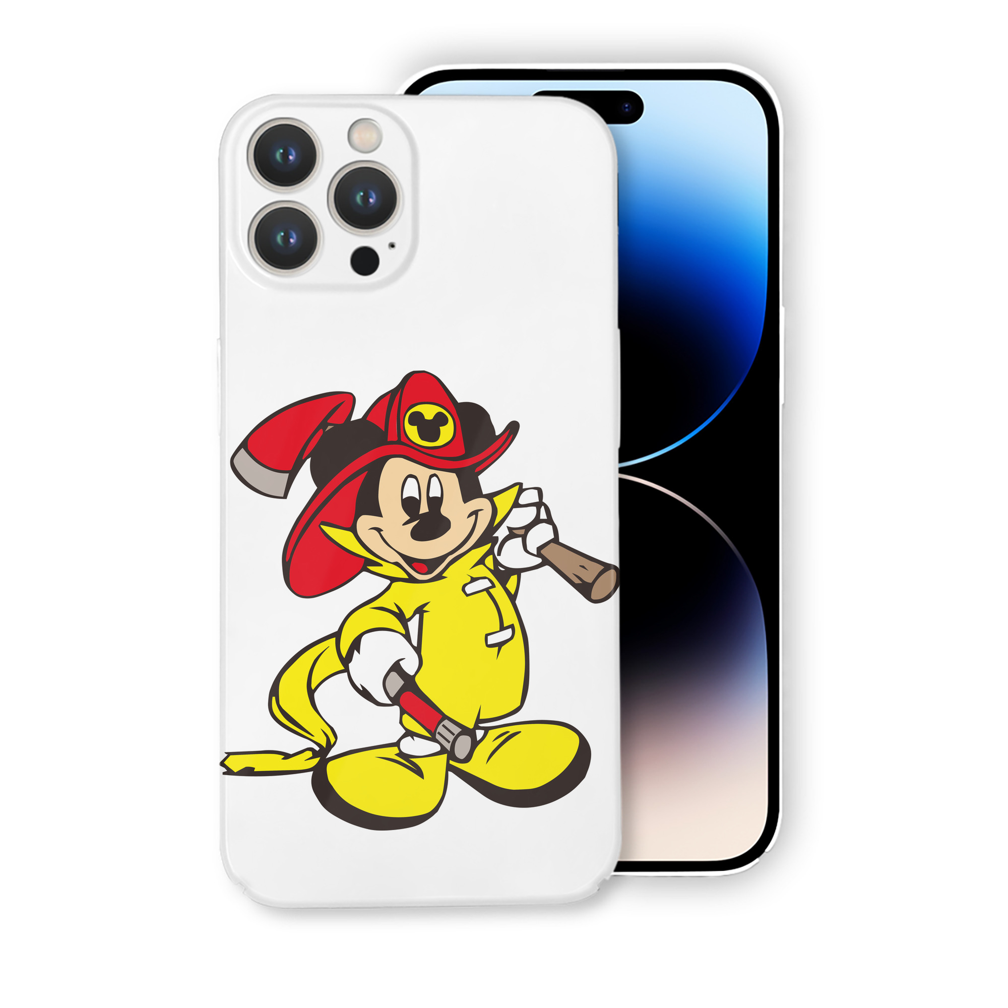 （画像用） ミッキーマウス Mickey Mouse 【iPhone 14シリーズ対応】ハードケース